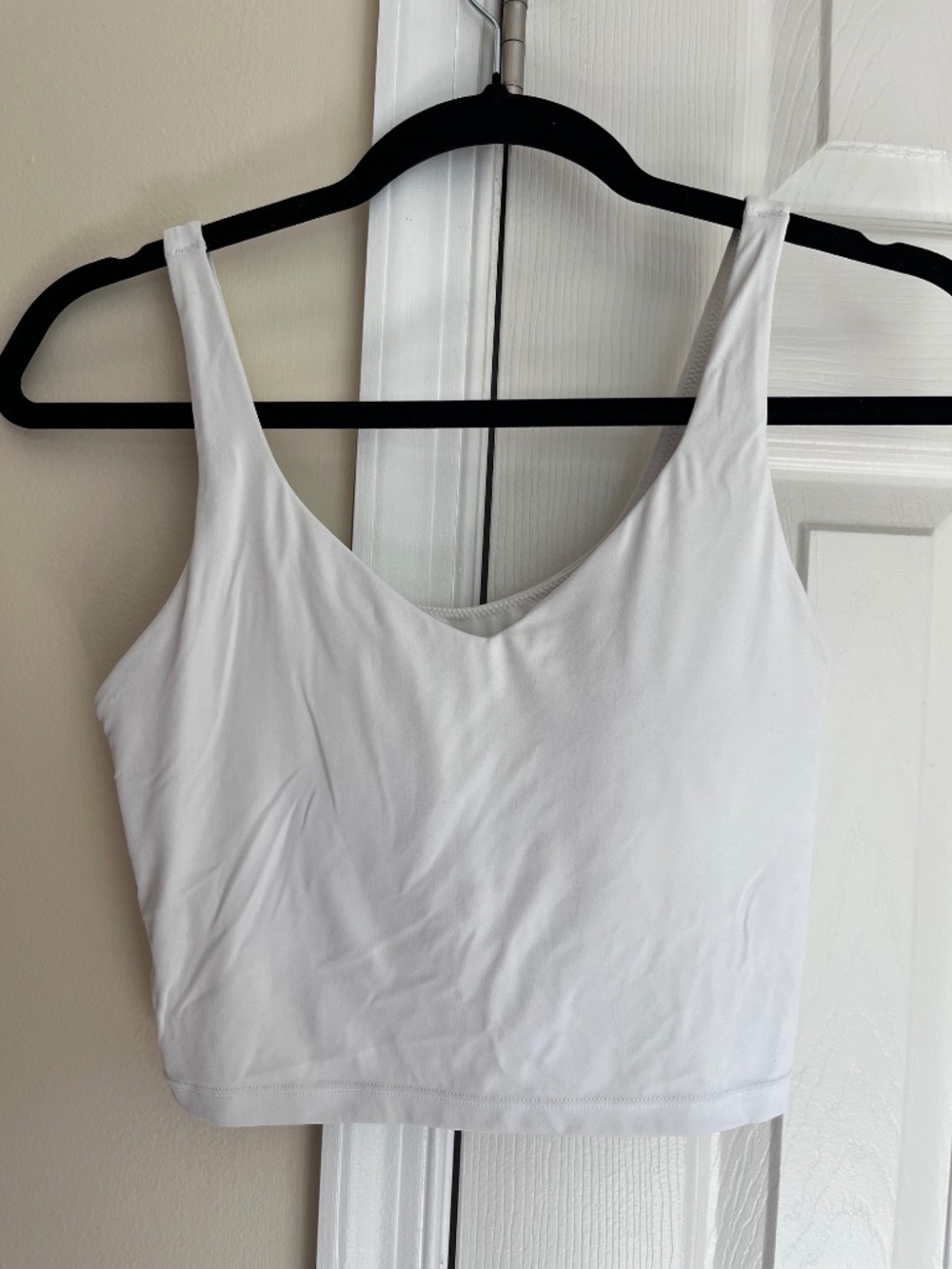 OFFLINE By Aerie Real Me Low Key Longline Sports Bra in White